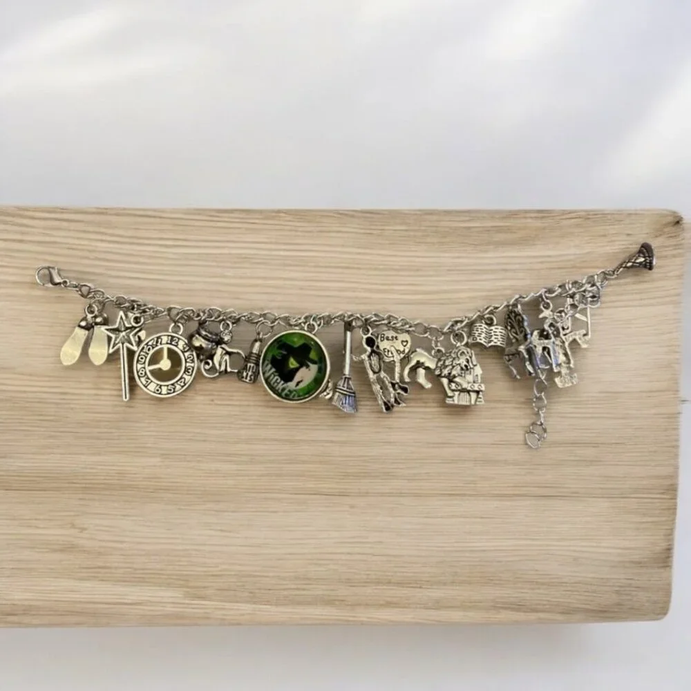 Wicked Musical Charm Bracelet | Silver-Tone | One Size - Picture 3 of 3